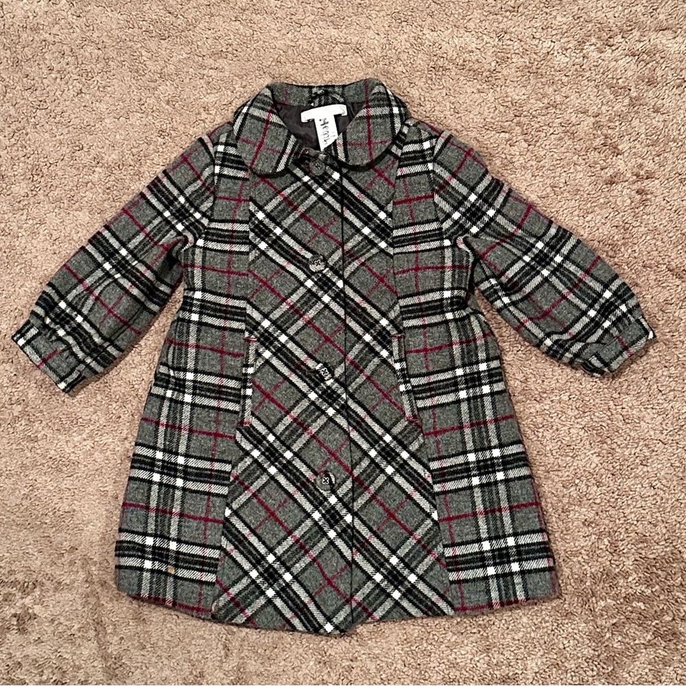 Janie & Jack Wool Princess Coat